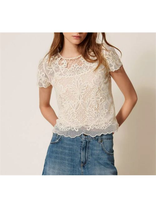 MUSLIN BLOUSE TWIN SET | 261TP258100282 NEVE